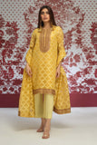 Khaadi EST22154 Yellow  Embroidered Prets 2022