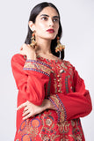 Khaadi EST22269 Red  Embroidered Prets 2022