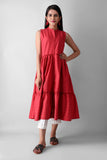 Este21212 Red  Khaadi Ready to Wear 2021