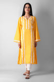 Este21319 Yellow  Khaadi Ready to Wear 2021