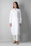 Ests21101 White  Khaadi Ready to Wear 2021