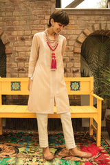 Khaadi ETE20322 BEIGE  Lawn Pret 2021