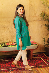 Khaadi ETE20329 GREEN  Lawn Pret 2021