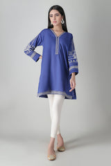 Khaadi ETE20349 BLUE  Lawn Pret 2021