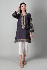 Khaadi ETE20371 BLACK  Lawn Pret 2021