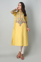 Khaadi ETE20374 YELLOW Pret 2021