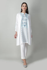 Khaadi ETE20393 WHITE  Lawn Pret 2021