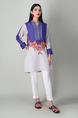 Khaadi ETPE20310 BLUE Pret 2021