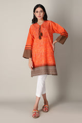 Khaadi ETPE20342 ORANGE Pret 2021