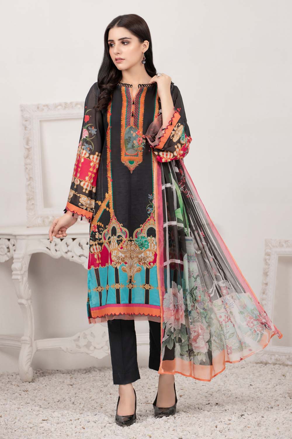 Gul Ahmed Chiffon Suit BM-102 Speical Summer Edition 2021