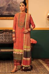 Alkaram FC-23G-22-Orange Festive Eid Lawn 2022