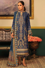 Alkaram FC-8B-22-Dark Blue Festive Eid Lawn 2022