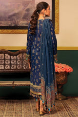 Alkaram FC-8B-22-Dark Blue Festive Eid Lawn 2022