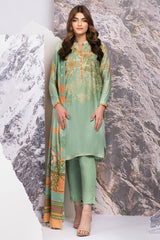 Alkaram FW-08-21-MINT-GREEN Winter Collection 2021