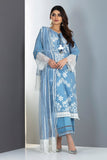 Hs21202 Blue  Khaadi Festive Collection 2021