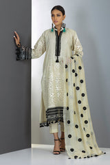 Hs21204 Beige  Khaadi Festive Collection 2021