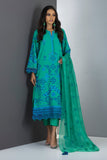 Hs21204 Green  Khaadi Festive Collection 2021