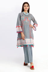 Khaadi I20206 Grey Summer Collection 2020