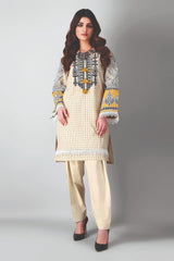 Khaadi I21108 Beige Eid Collection 2021