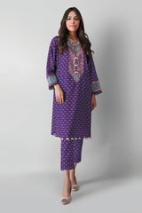 Khaadi I21310 Purple Autumn Collection 2021