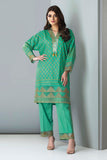 Khaadi Id21302 Green Autumn Collection 2021