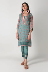 Khaadi Ik20401 Green Winter Collection 2020