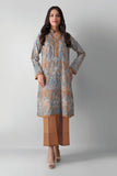 Khaadi J21335 Brown Autumn Collection 2021