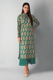 Khaadi Jc21402 Green Winter 2021
