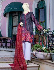 Junaid Jamshed JLAWN-S-JDS-21-1063 Wallart Eid Collection 2021