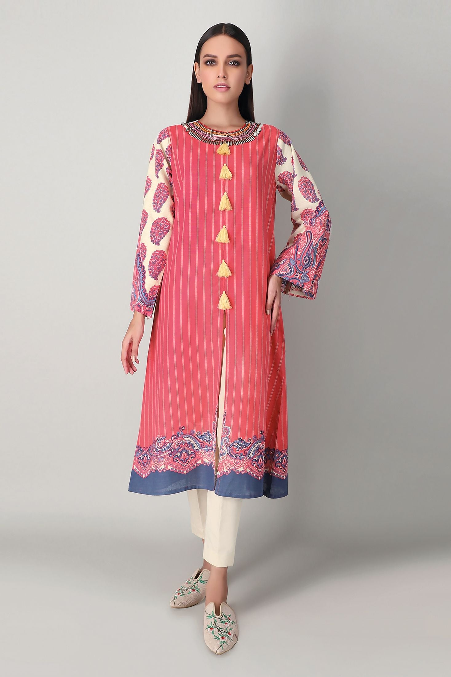 Khaadi Jk20416 Pink Pink Winter Collection 2020