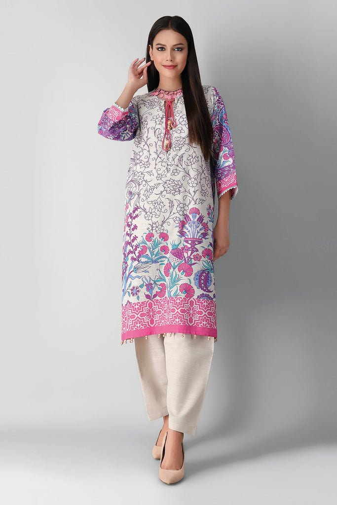 Khaadi Jk21410 Beige Winter 2021 Sara Clothes