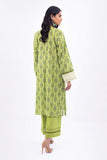 Khaadi J L JLA22214 Green Cambric Lawn 2022