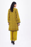 Khaadi J L JLA22215 Yellow Cambric Lawn 2022