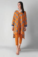 Khaadi Jlk21403 Orange Winter 2021