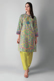 Khaadi Jlk21405 Green Winter 2021