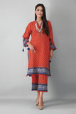 Khaadi Jlk21409 Orange Winter 2021