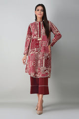 Khaadi Jlk21411 Red Winter 2021