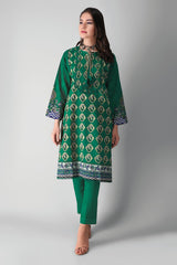 Khaadi Jlk21450 Green Winter 2021