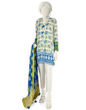 Junaid Jamshaid JJPW-S-JPW-22-008 FB/Mupuluka Cambric Prets 2022