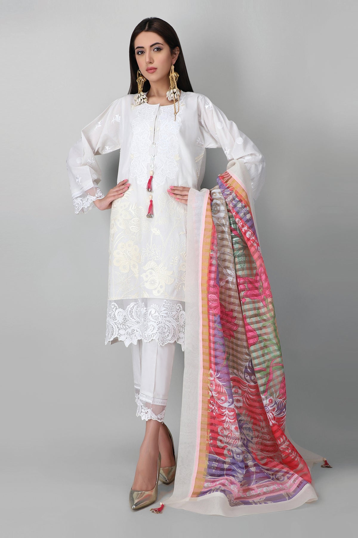 Khadi 2025 white dress