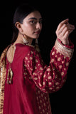 Khaadi Fabrics 3 Piece Suit | Khaas, RED Festive Pret Formals