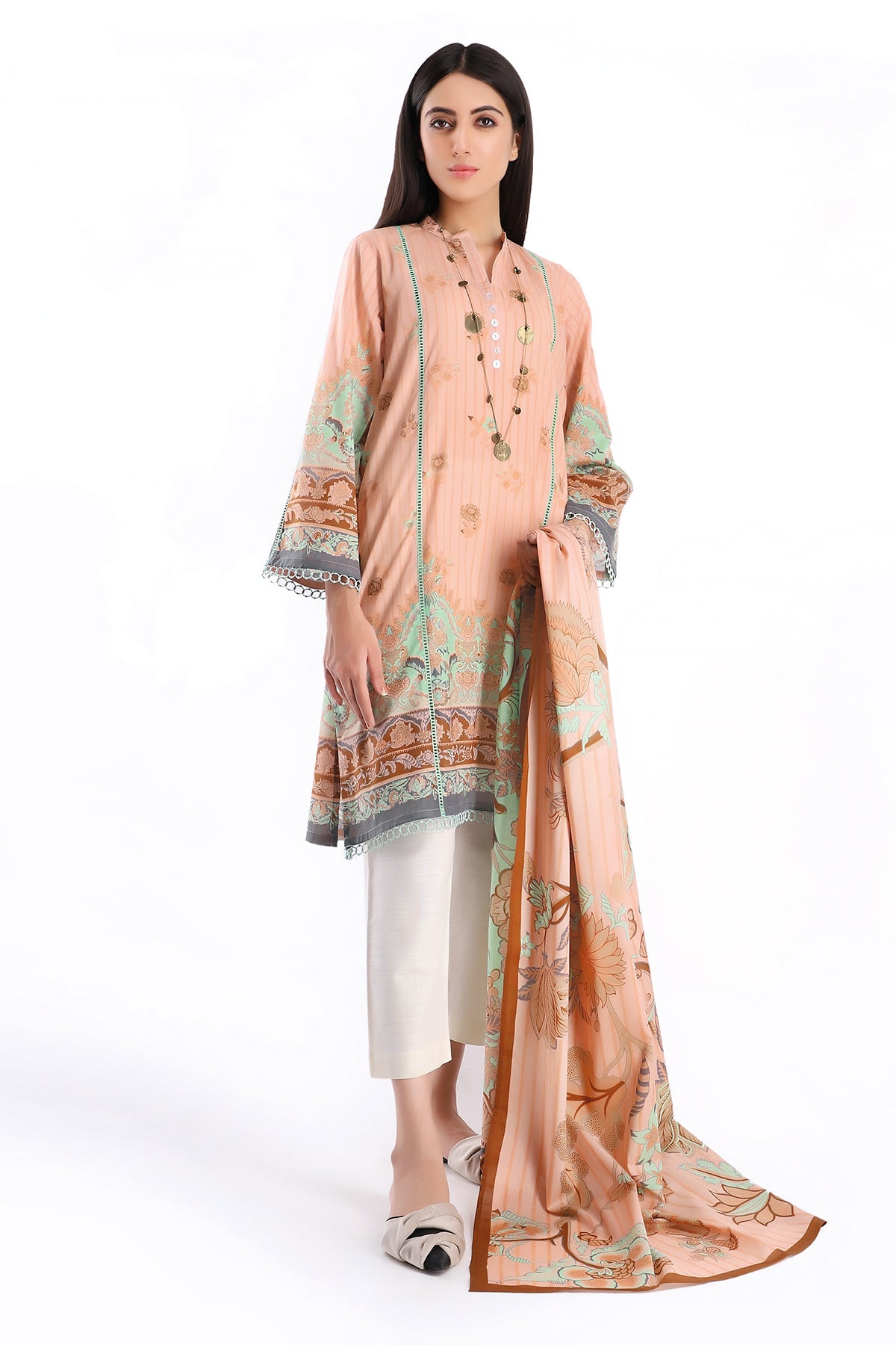 Khaadi L20220 Pink Summer Collection 2020