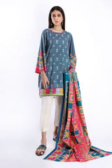 Khaadi L20226 Blue Summer Collection 2020