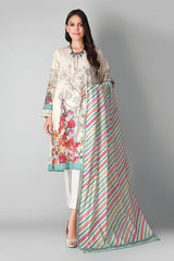 Khaadi L21236 Beige Eid Collection 2021