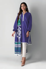 Khaadi L21390 Blue Autumn Collection 2021