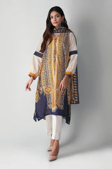 Khaadi L21393 Off-white Autumn Collection 2021