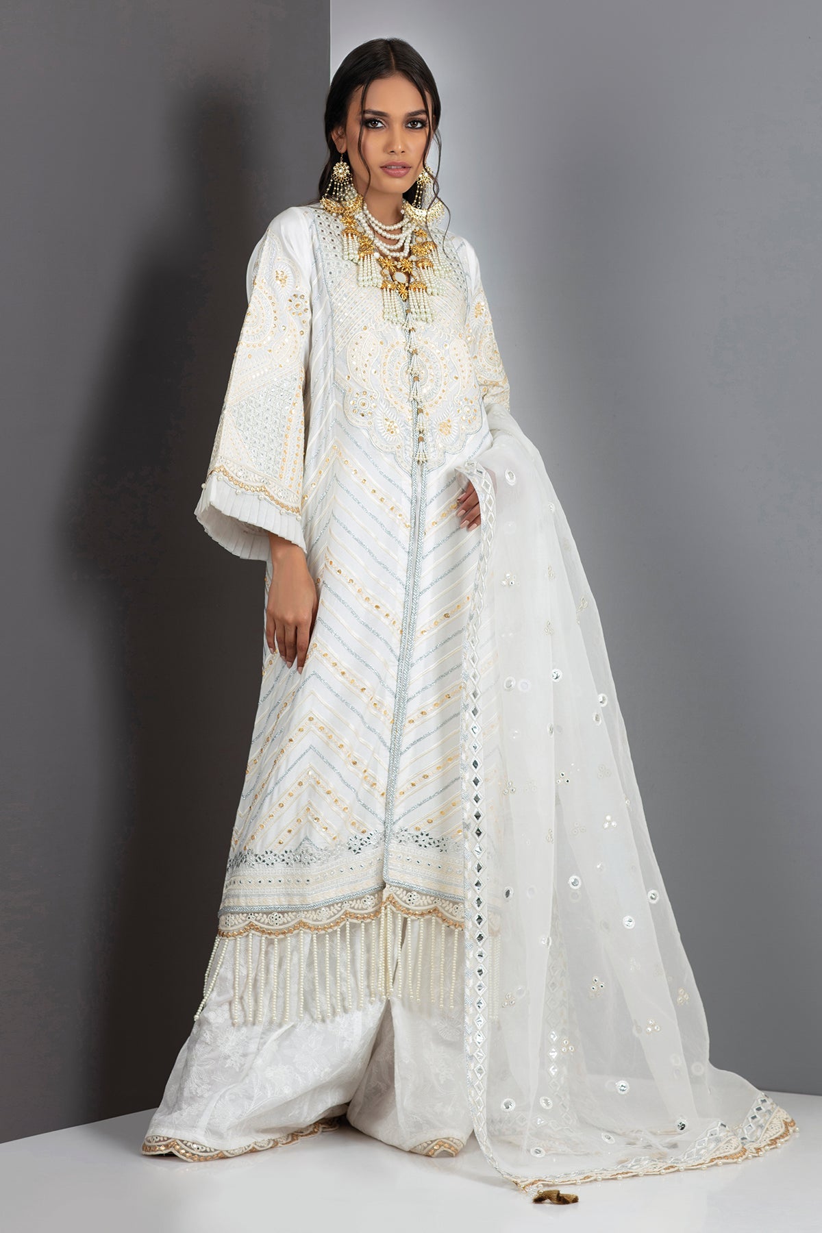 Khaadi Lcr21205 White Eid Collection 2021