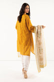 Khaadi L L LLA22312 Mustard Cambric Lawn 2022