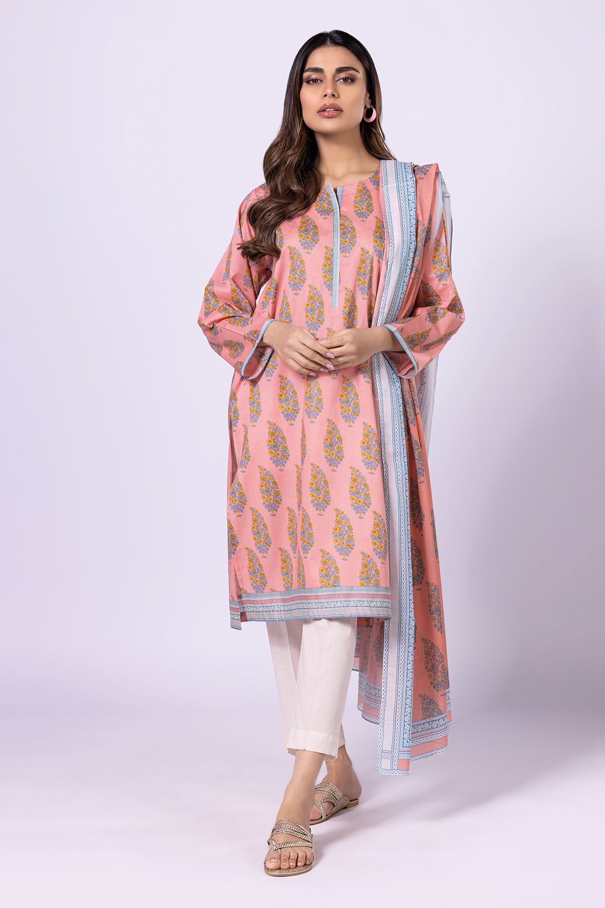 Khaadi LLA230405 Coral Spring Summer Lawn Vol 1