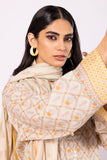 Khaadi LLA23116 Beige Spring Summer Lawn Vol 1